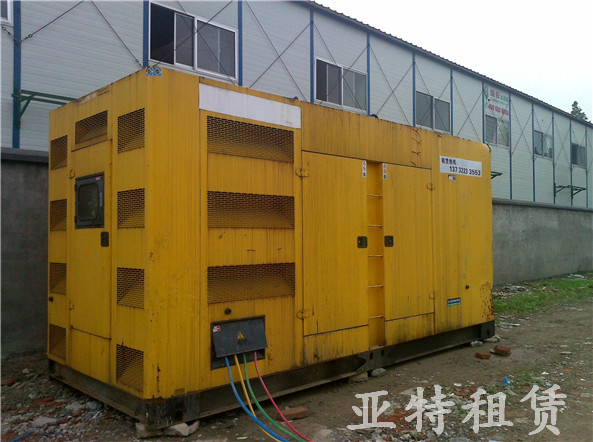 出租發(fā)電機(jī)組案例